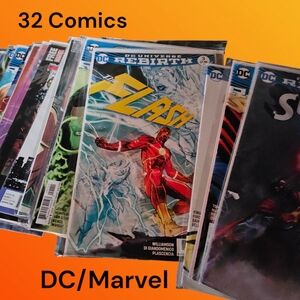 DC & Marvel Comic Book Lot – Civil War, Green Lantern, Wonder Woman & More!